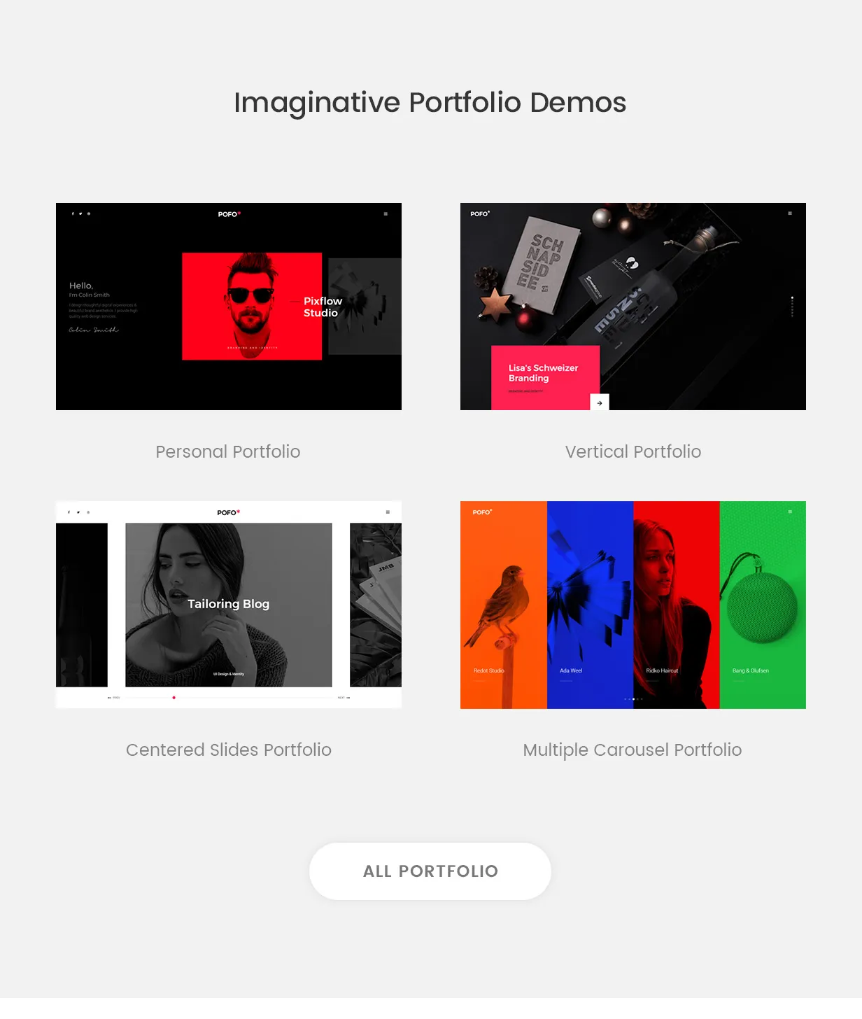 Pofo v1.4 NULLED - Creative Portfolio and Blog WordPress Theme