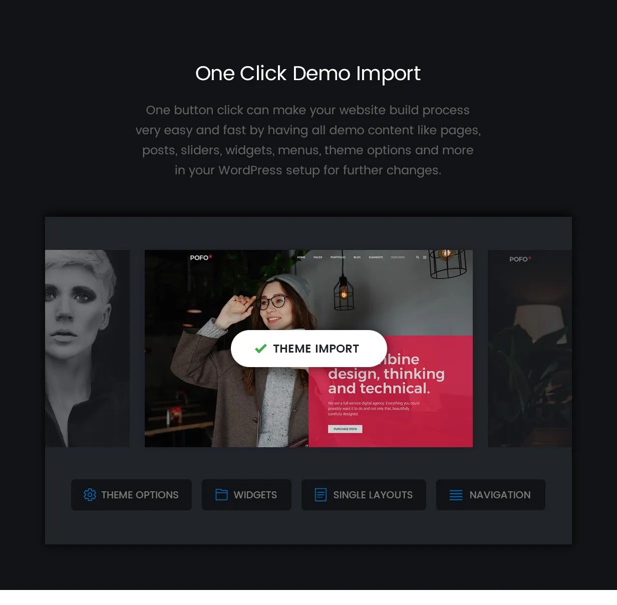 Pofo v1.4 NULLED - Creative Portfolio and Blog WordPress Theme