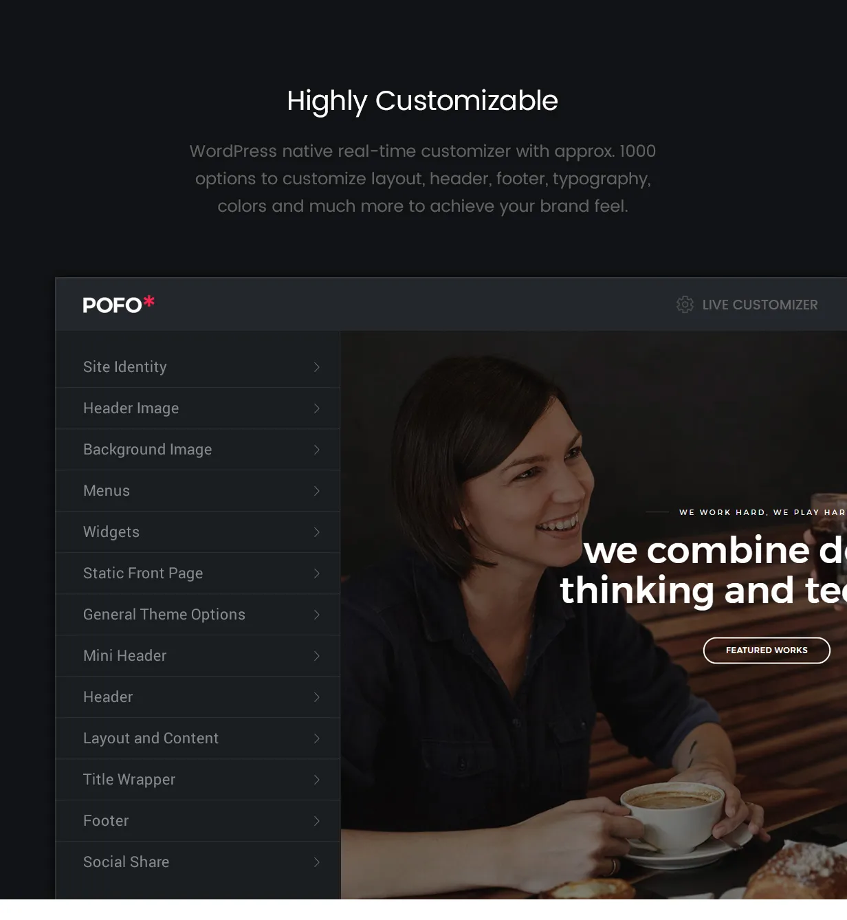 Pofo v1.4 NULLED - Creative Portfolio and Blog WordPress Theme