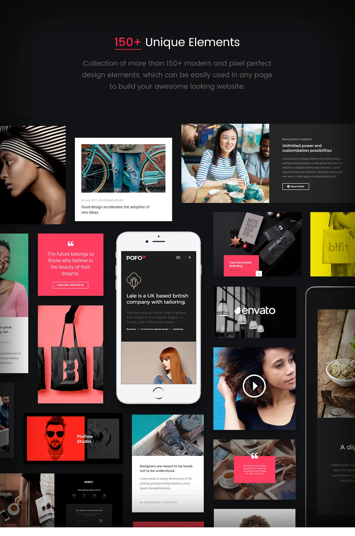 Pofo v1.4 NULLED - Creative Portfolio and Blog WordPress Theme