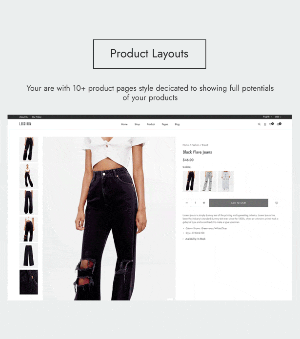 Lusion - WordPress thương mại điện tử đa năng Theme