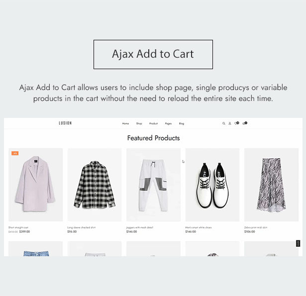 Lusion - WordPress thương mại điện tử đa năng Theme
