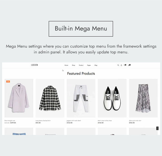 Lusion - WordPress thương mại điện tử đa năng Theme