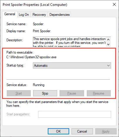 Khắc phục: Bộ đệm in tiếp tục dừng trên Windows 10 12 Khắc phục: Bộ đệm in tiếp tục dừng trên Windows 10