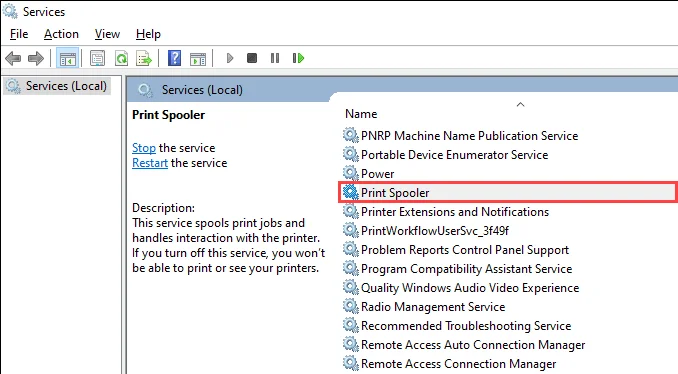 Khắc phục: Bộ đệm in tiếp tục dừng trên Windows 10 10 Khắc phục: Bộ đệm in tiếp tục dừng trên Windows 10