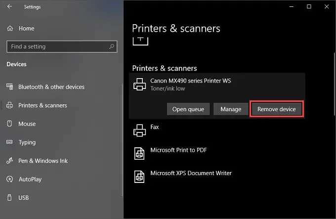 Khắc phục: Bộ đệm in tiếp tục dừng trên Windows 10 22 Khắc phục: Bộ đệm in tiếp tục dừng trên Windows 10