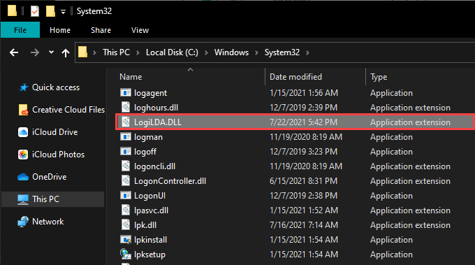 Cách khắc phục “Đã xảy ra sự cố khi khởi động logilda.dll” trong Windows 10 16 Cách khắc phục “Đã xảy ra sự cố khi khởi động logilda.dll” trong Windows 10