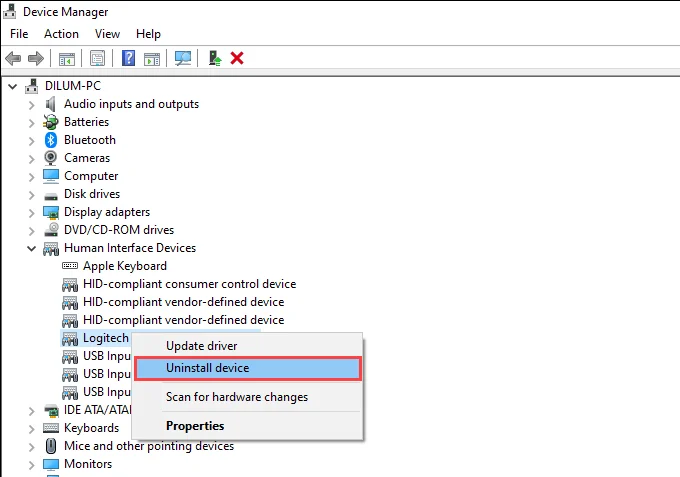 Cách khắc phục “Đã xảy ra sự cố khi khởi động logilda.dll” trong Windows 10 18 Cách khắc phục “Đã xảy ra sự cố khi khởi động logilda.dll” trong Windows 10