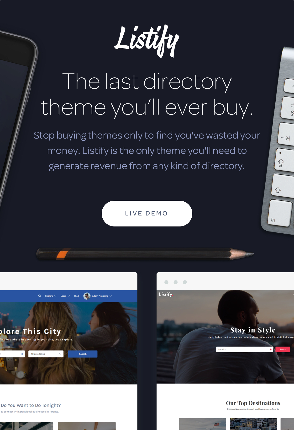 Listify - Danh bạ WordPress Theme - 6