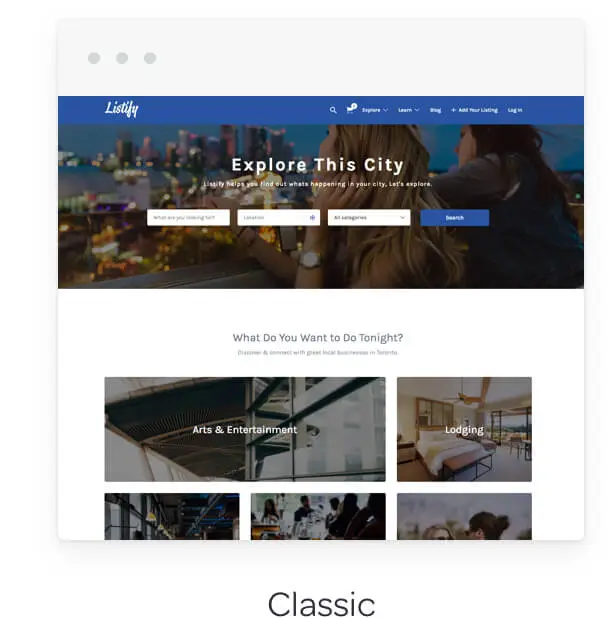 Listify - Danh bạ WordPress Theme - số 8