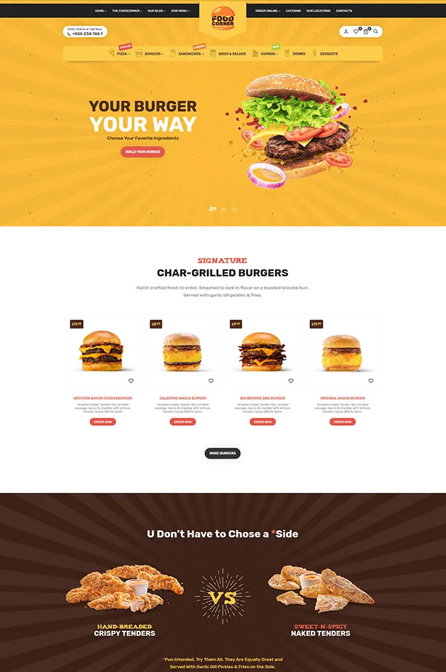Lafka - WooCommerce Theme for Burger - Pizza & Giao đồ ăn - 9