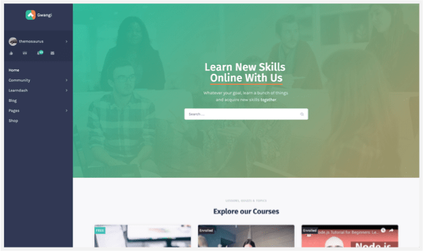 Gwangi - Tư cách thành viên đa năng PRO, Mạng xã hội & Cộng đồng BuddyPress Theme - 13