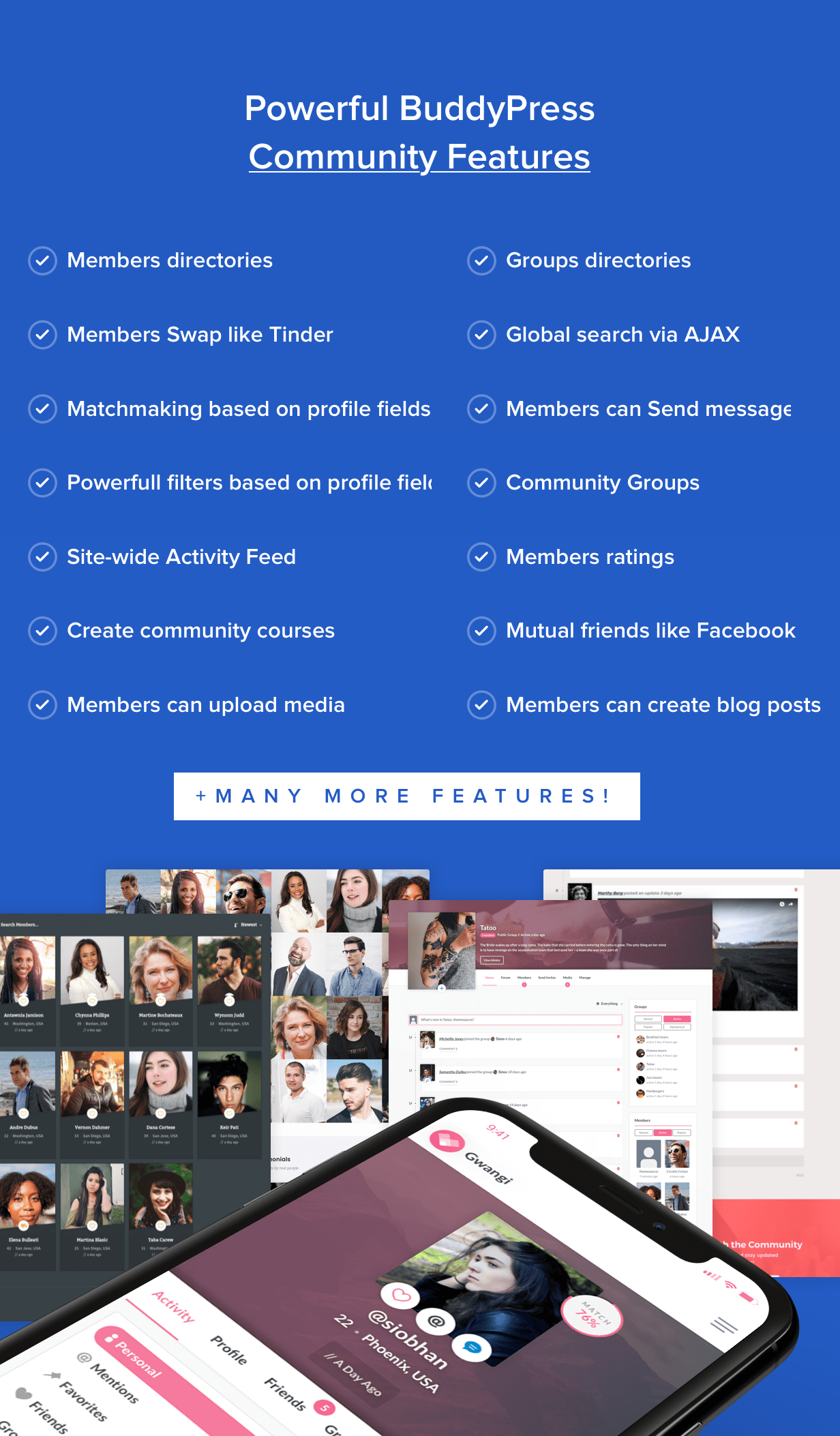 Gwangi - Tư cách thành viên đa năng PRO, Mạng xã hội & Cộng đồng BuddyPress Theme - 20