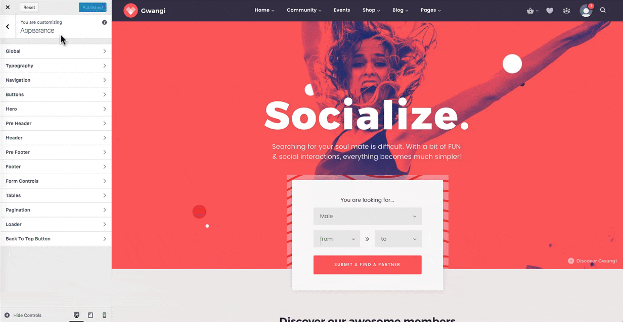 Gwangi - Tư cách thành viên đa năng PRO, Mạng xã hội & Cộng đồng BuddyPress Theme - 28