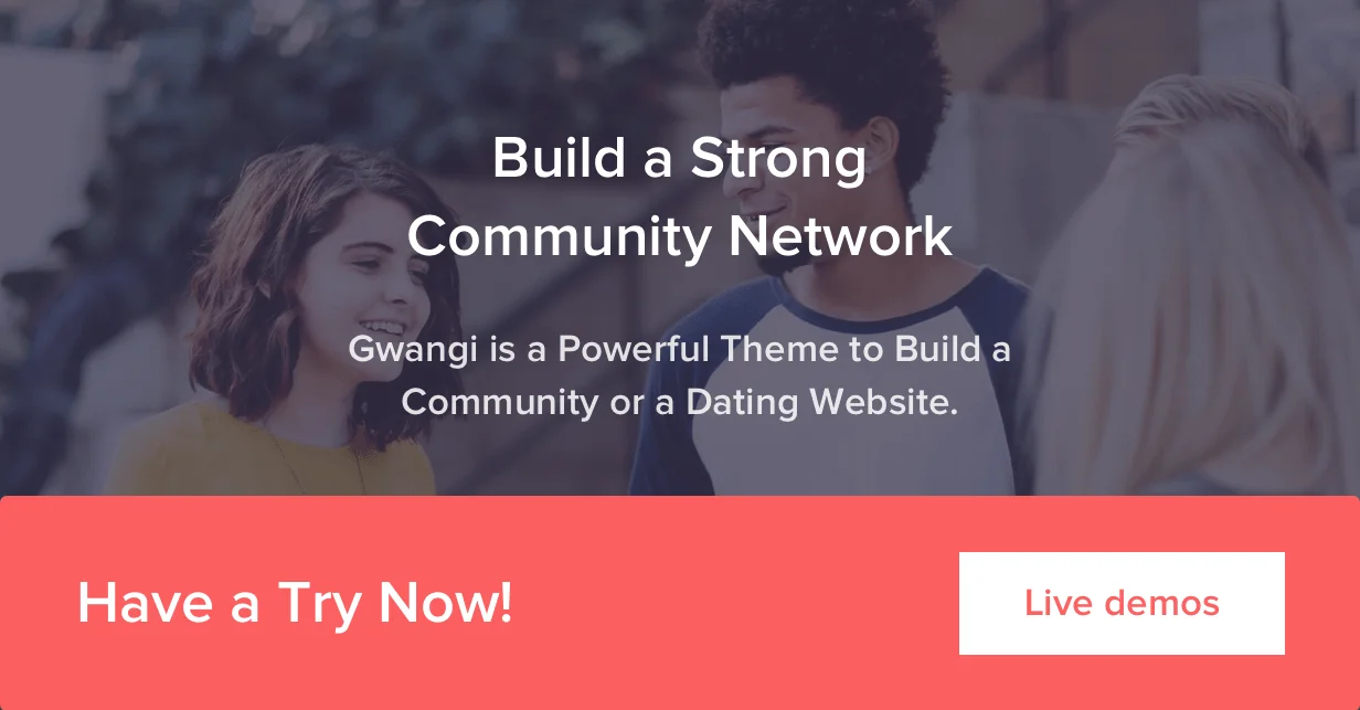Gwangi - Tư cách thành viên đa năng PRO, Mạng xã hội & Cộng đồng BuddyPress Theme - 42