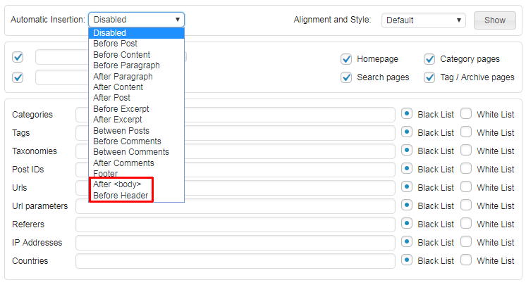 Ad Inserter Pro - Advanced WordPress Ad Management Plugin 11