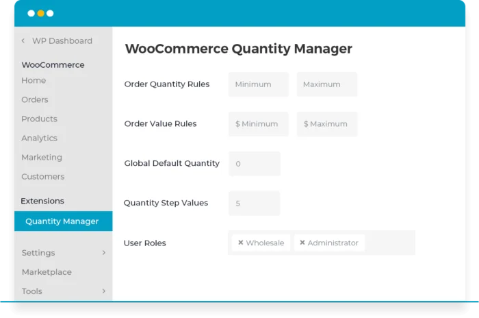 Barn2 Media WooCommerce Default Quantity QUY TẮC SỐ LƯỢNG NÂNG CAO