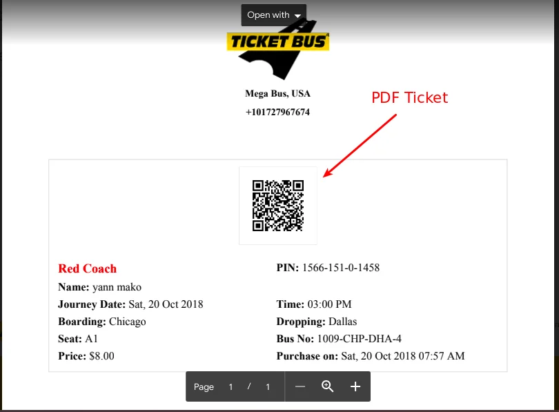 Bus Ticket Booking with Seat Reservation PRO 5