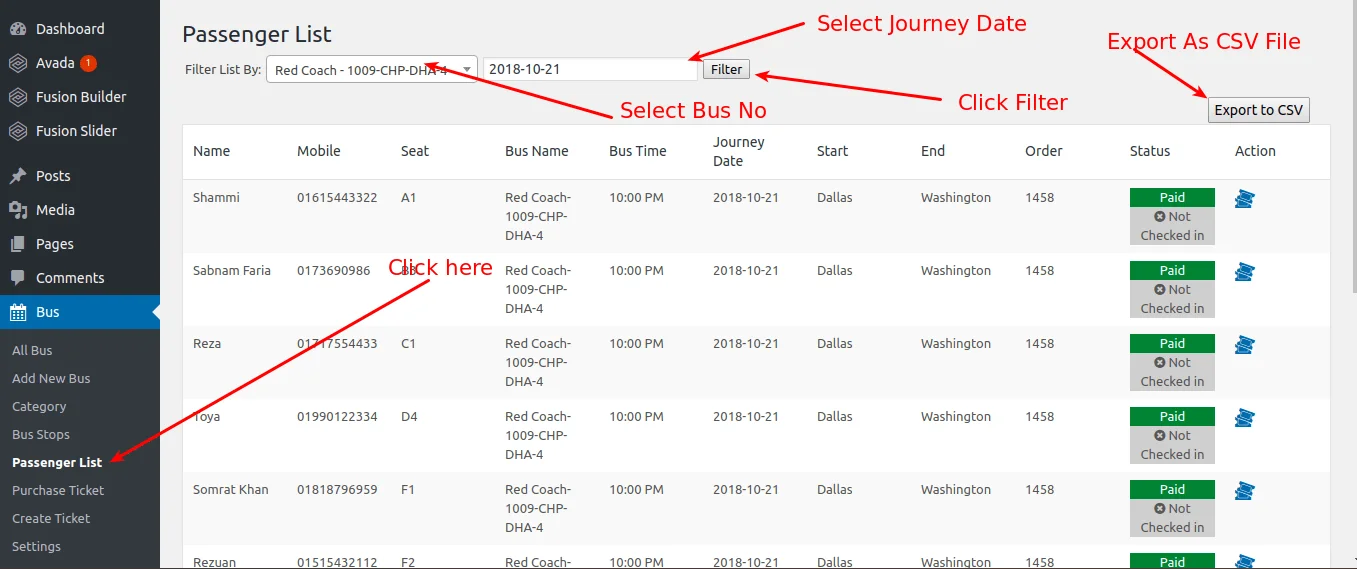 Bus Ticket Booking with Seat Reservation PRO 6