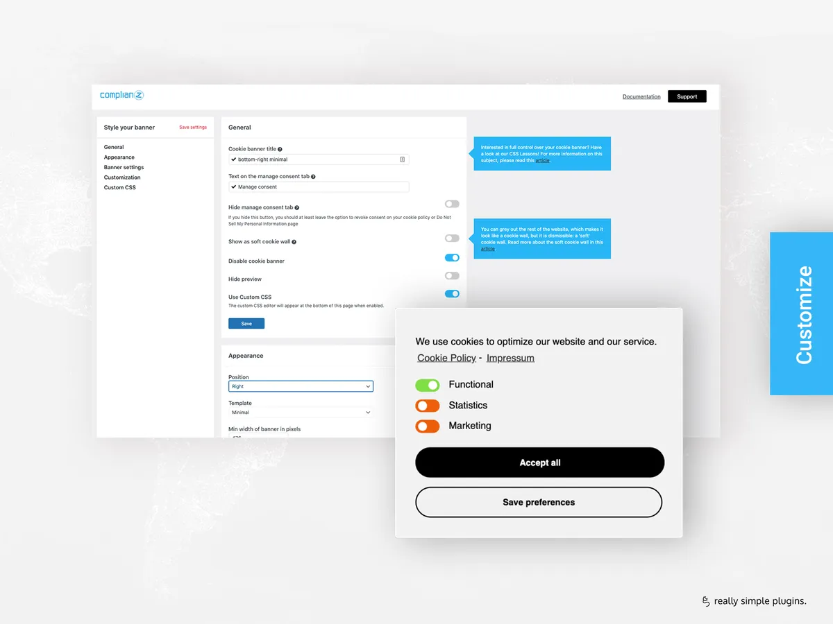 Complianz – GDPR CCPA Cookie Consent 3