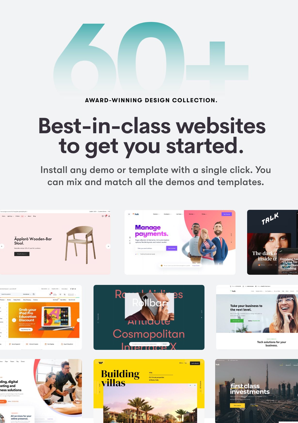 Hub - Responsive Multi-Purpose WordPress Theme 4