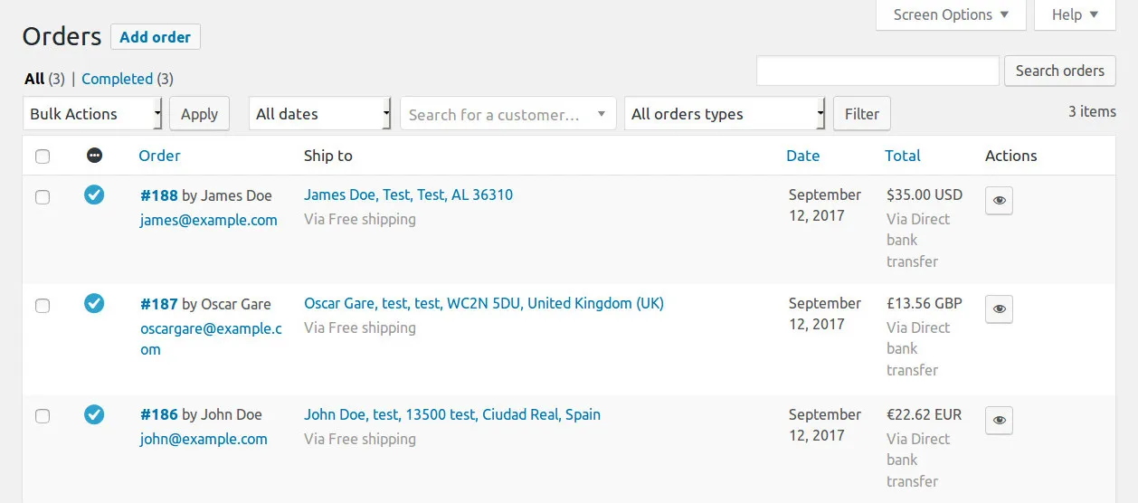 Nhận thanh toán bằng nhiều loại tiền tệ