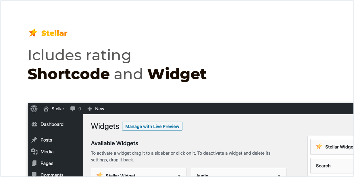 Stellar – Star Rating plugin for WordPress 11