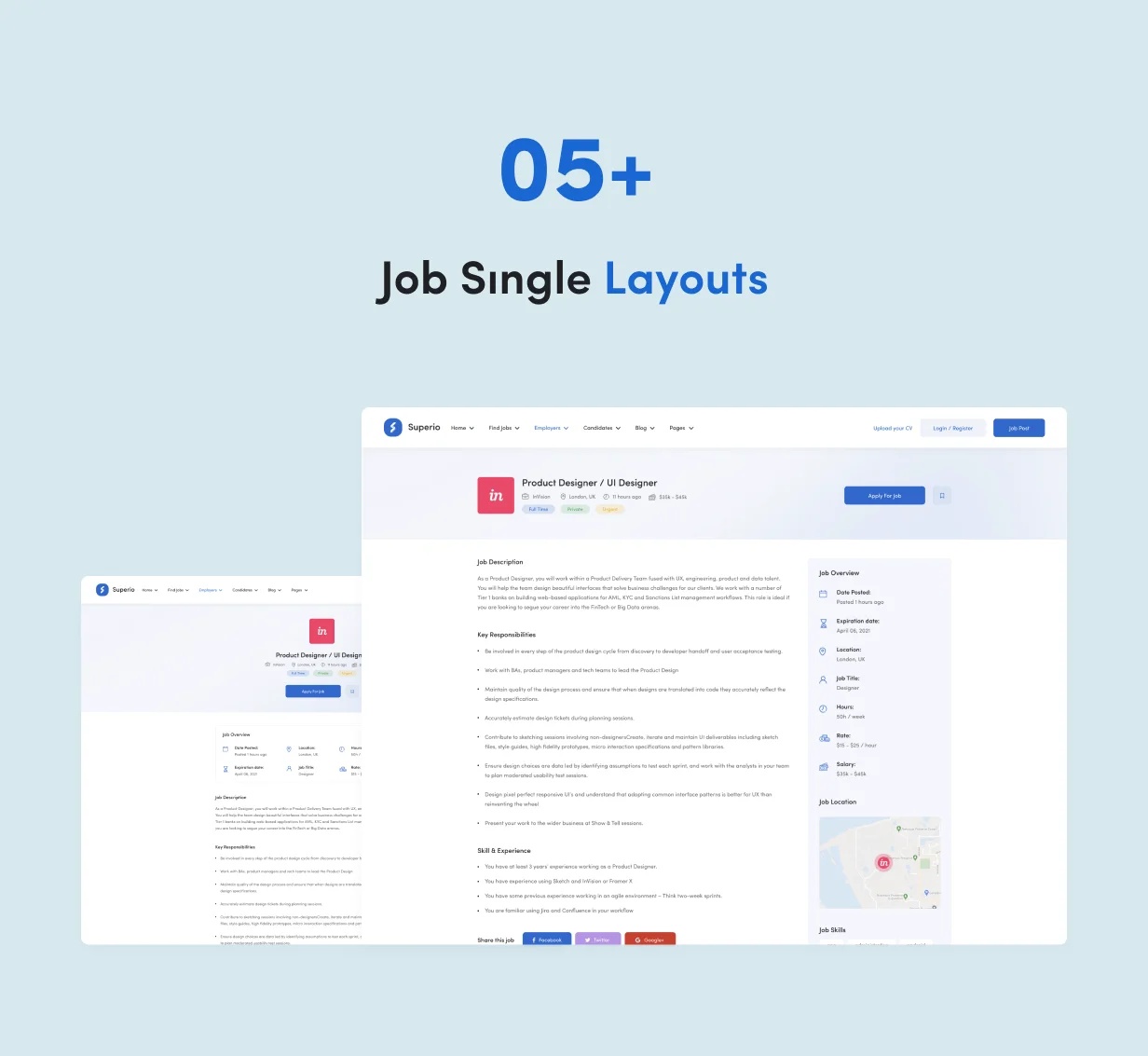 Superio v1.2.14 NULLED – Job Board WordPress Theme 6 Superio – Job Board WordPress Theme 6