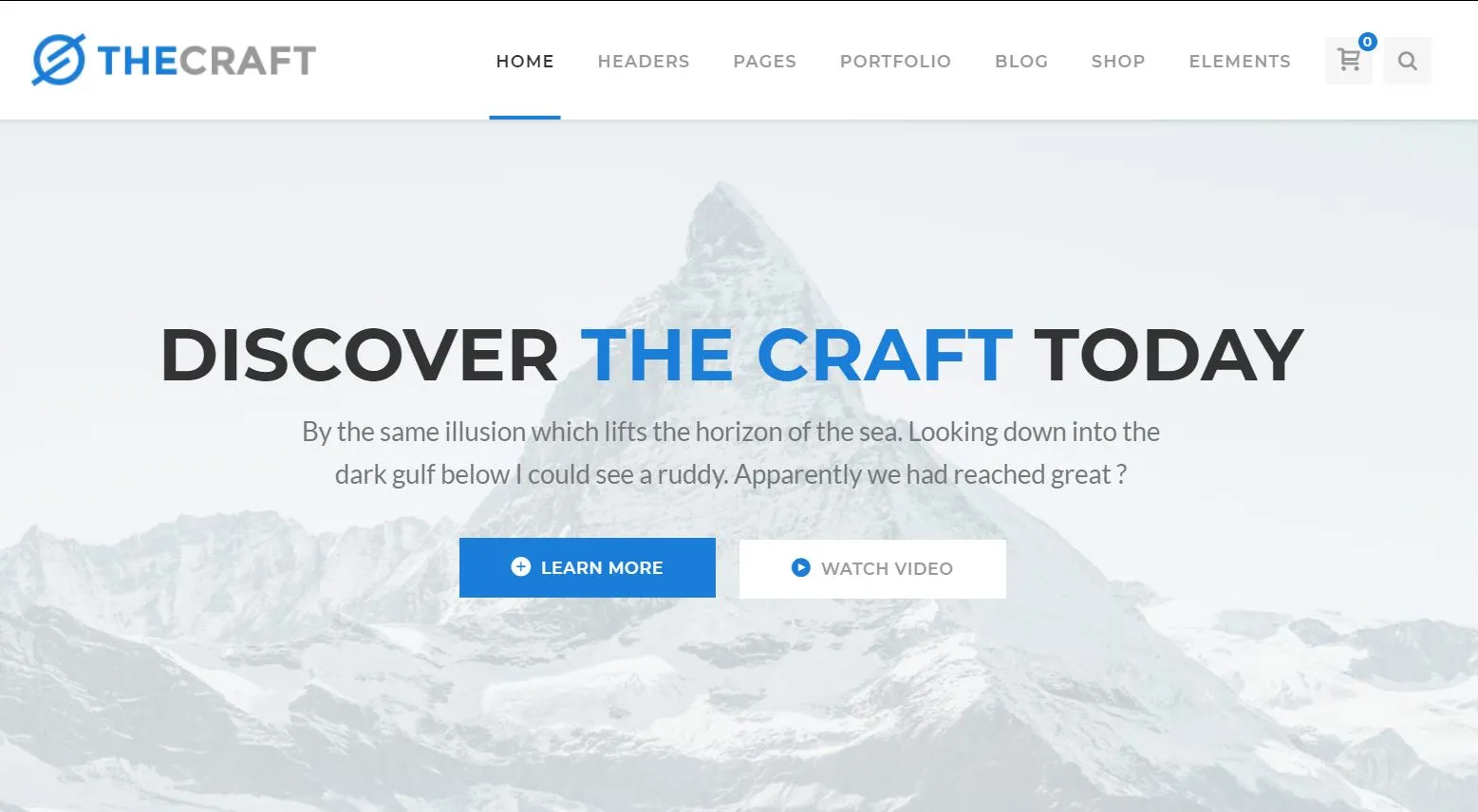 TheCraft Responsive Multipurpose WordPress Theme 1
