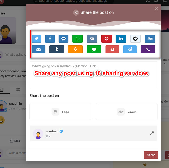 advanced social sharing pro for wowonder 1