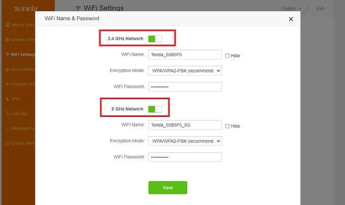 Cách kết nối với chỉ băng tần Wi-Fi 2.4GHz hoặc 5GHz (Ngăn chuyển mạch) 30 Cách kết nối với chỉ băng tần Wi-Fi 2.4GHz hoặc 5GHz (Ngăn chuyển mạch)
