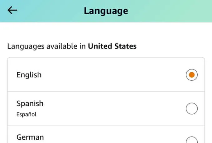 Tại sao Amazon của tôi bằng tiếng Tây Ban Nha? Ngôn ngữ và Quan trọng khác Settings 10 Tại sao Amazon của tôi bằng tiếng Tây Ban Nha? Ngôn ngữ và Quan trọng khác Settings