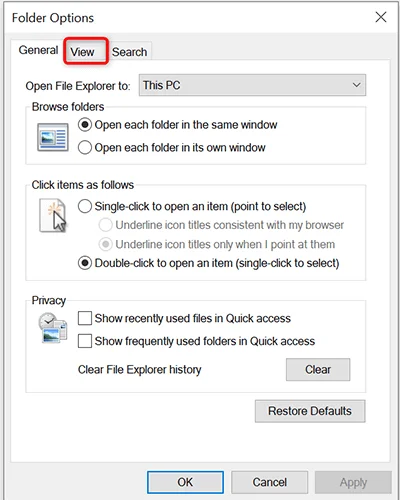 Hình thu nhỏ không hiển thị trong Windows 10? 9 bản sửa lỗi dễ dàng 20 Hình thu nhỏ không hiển thị trong Windows 10? 9 bản sửa lỗi dễ dàng