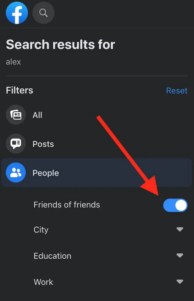 Cách tìm kiếm bạn bè trên Facebook theo vị trí, công việc hoặc trường học 14 Cách tìm kiếm bạn bè trên Facebook theo vị trí, công việc hoặc trường học