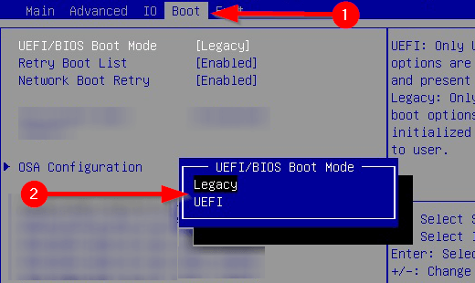 Cách thay đổi Chế độ BIOS từ Kế thừa sang UEFI mà không cần cài đặt lại Windows 10 16 Cách thay đổi Chế độ BIOS từ Kế thừa sang UEFI mà không cần cài đặt lại Windows 10