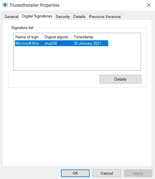 TrustedInstaller là gì và nó có an toàn không? 18 TrustedInstaller là gì và nó có an toàn không?