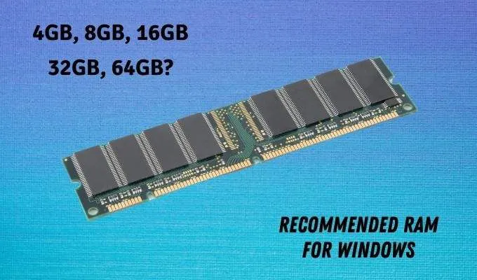 Yêu cầu RAM của Windows 10 & Windows 7 - Bạn cần bao nhiêu bộ nhớ? 6 Yêu cầu RAM của Windows 10 & Windows 7 - Bạn cần bao nhiêu bộ nhớ?