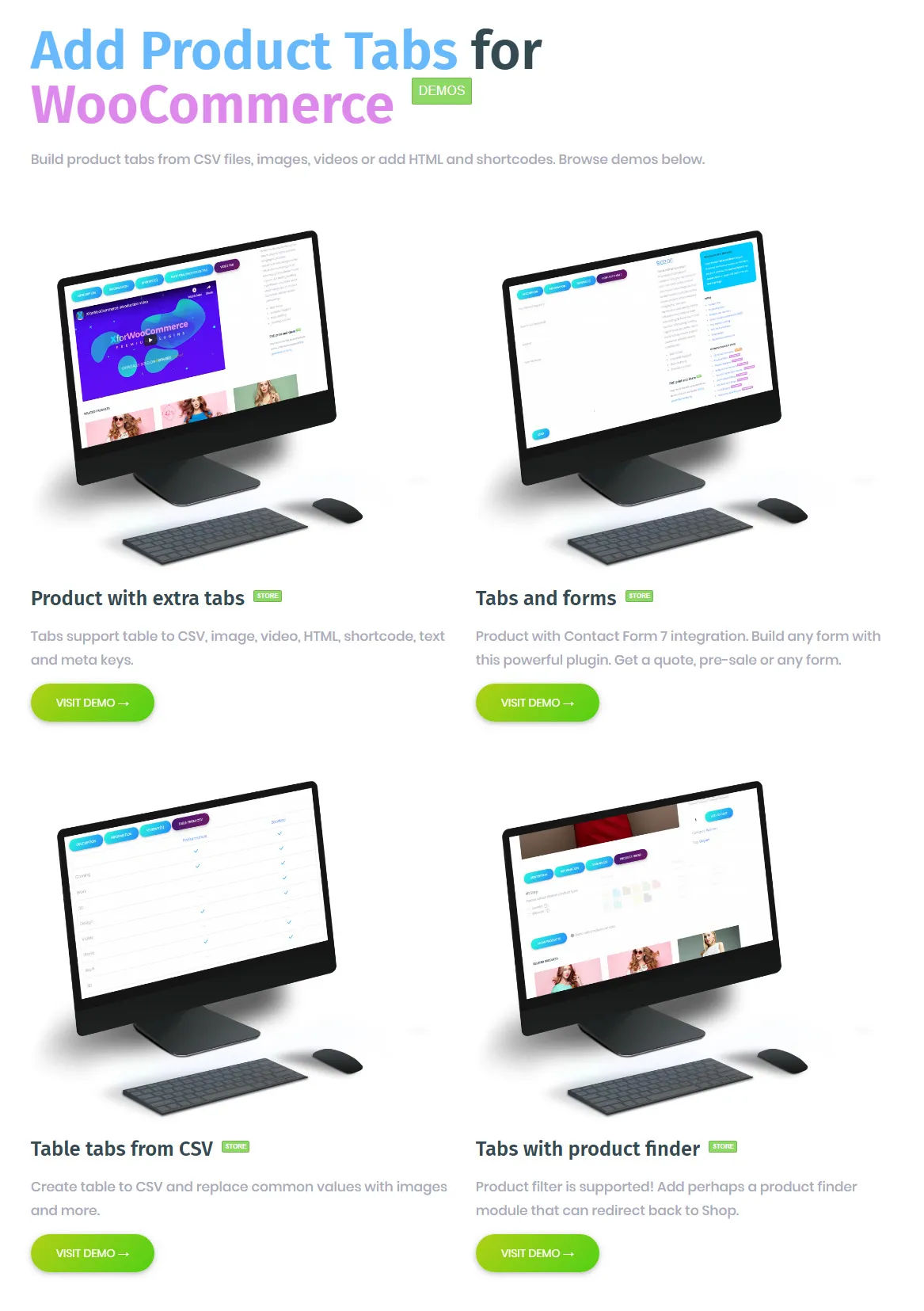 Add Product Tabs for WooCommerce demo 1