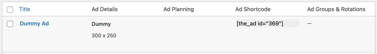 Advanced Ads Pro - The WordPress Ad Plugin 5