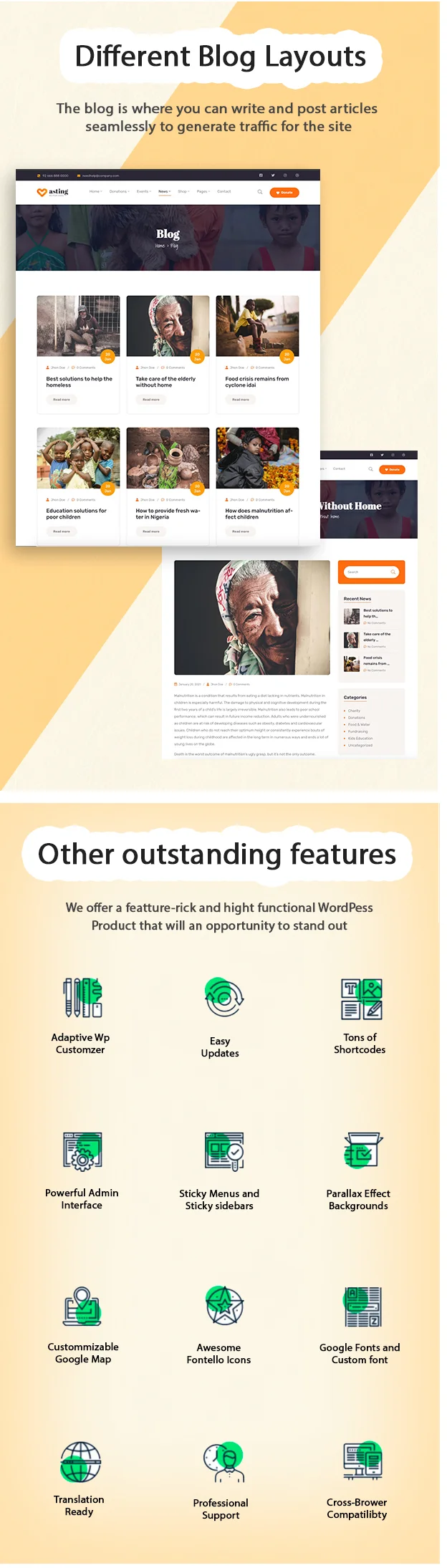 Asting - Charity & Donation WordPress Theme 4