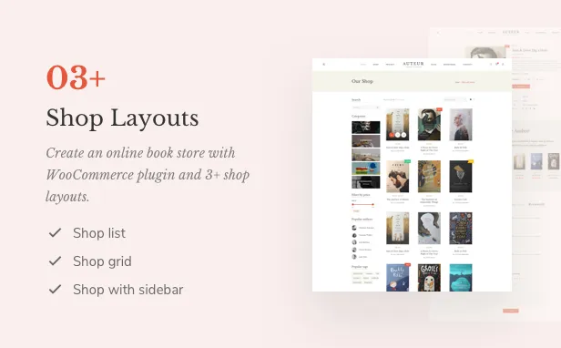 Auteur – WordPress Theme for Authors and Publishers 3
