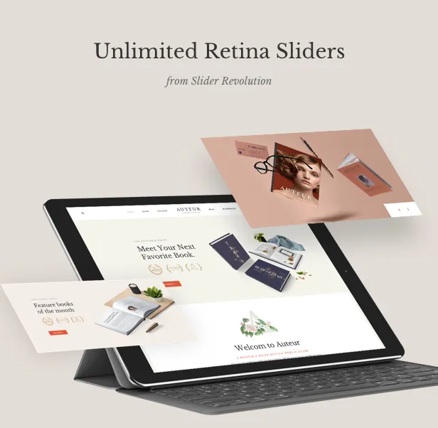 Auteur – WordPress Theme for Authors and Publishers 6