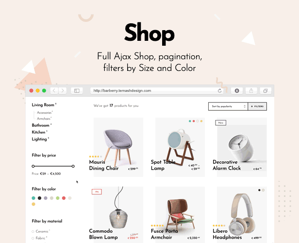 Barberry - Modern WooCommerce Theme 2