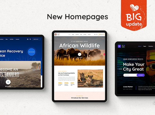 BigHearts - Charity & Donation WordPress Theme 1