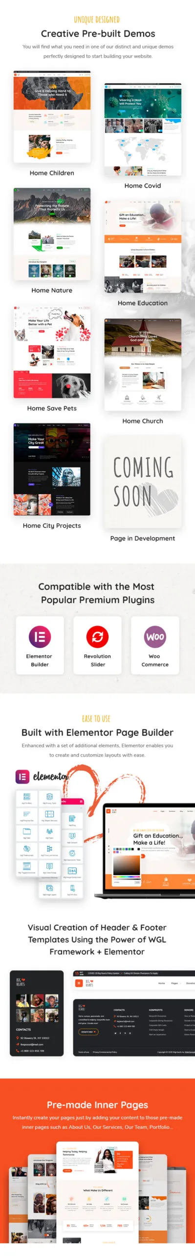 BigHearts v1.2.0 NULLED - Charity & Donation WordPress Theme 2 BigHearts - Charity & Donation WordPress Theme 2