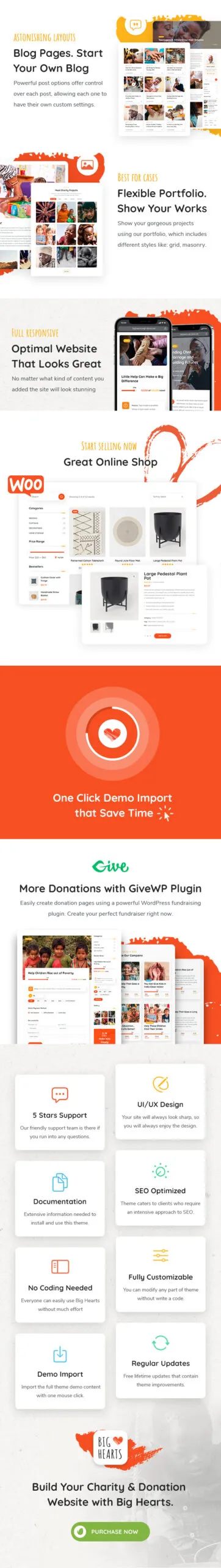 BigHearts v1.2.0 NULLED - Charity & Donation WordPress Theme 3 BigHearts - Charity & Donation WordPress Theme 3