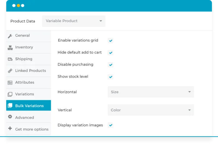 Barn2 Media WooCommerce Bulk Variations v2.1.3 NULLED 3 CÀI ĐẶT DỄ DÀNG TRONG 2 PHÚT