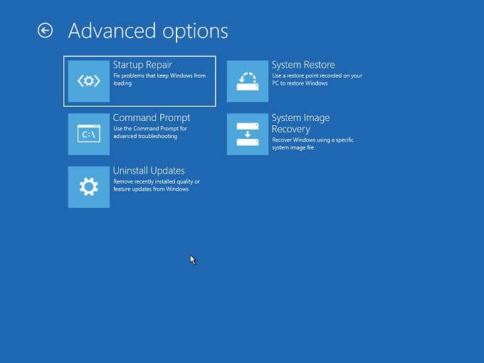 Cách khắc phục MBR (Bản ghi khởi động chính) trong Windows 10 2 Cách khắc phục MBR (Bản ghi khởi động chính) trong Windows 10