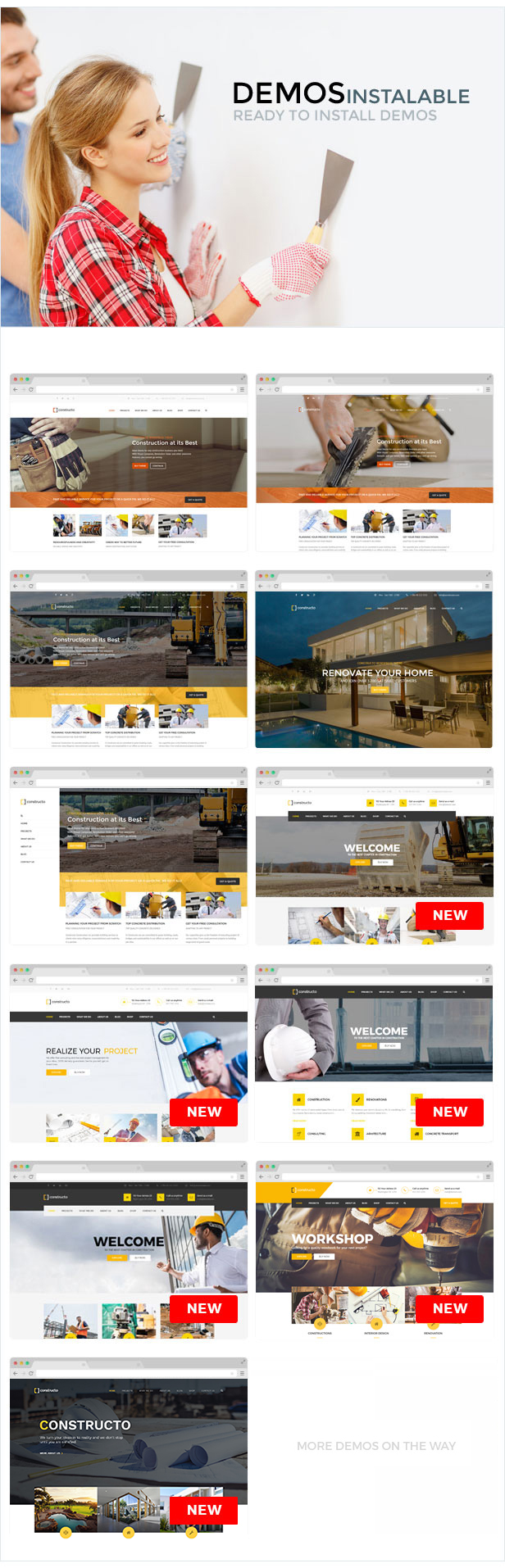 Constructo - Construction WordPress Theme 5