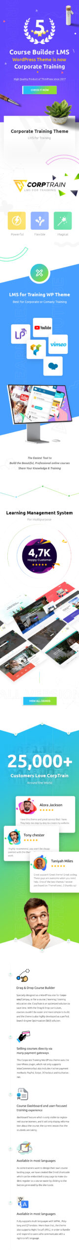 CorpTrain - Corporate Training WordPress Theme 1